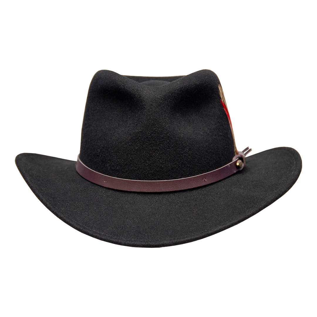 Saint Martin - Crushable Wool Felt Outback Hat