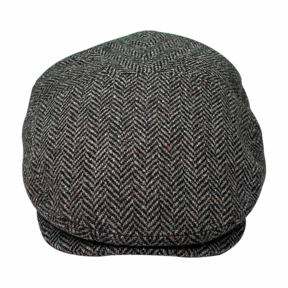 Saint Martin - Wool Herringbone Flat Cap