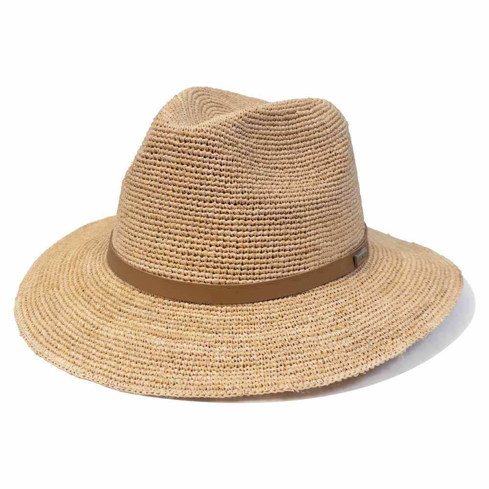 Sforza - Crocheted Raffia Safari Fedora
