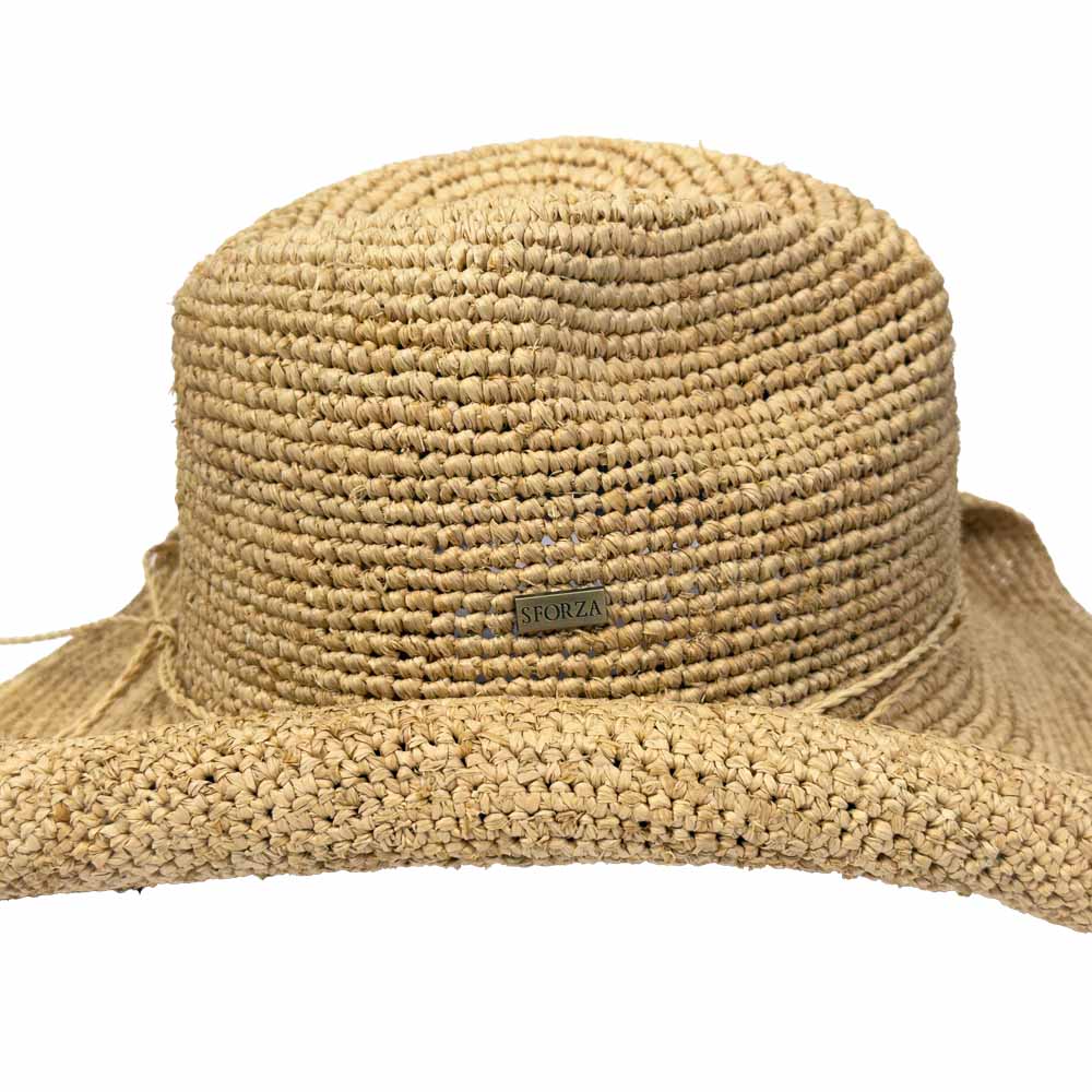 Sforza - Crochet Raffia Western Hat