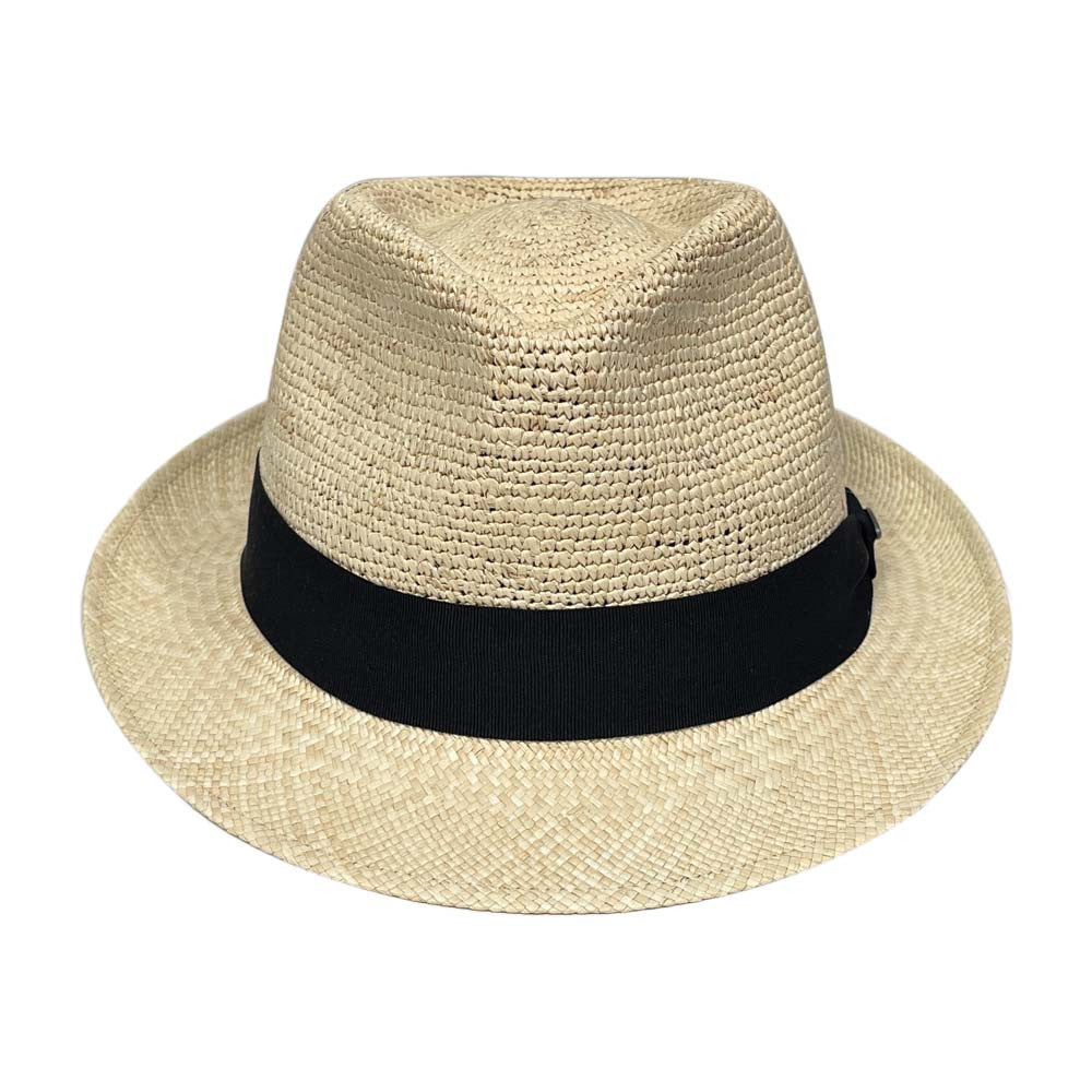 Saint Martin - Crocheted Panama Trilby Fedora