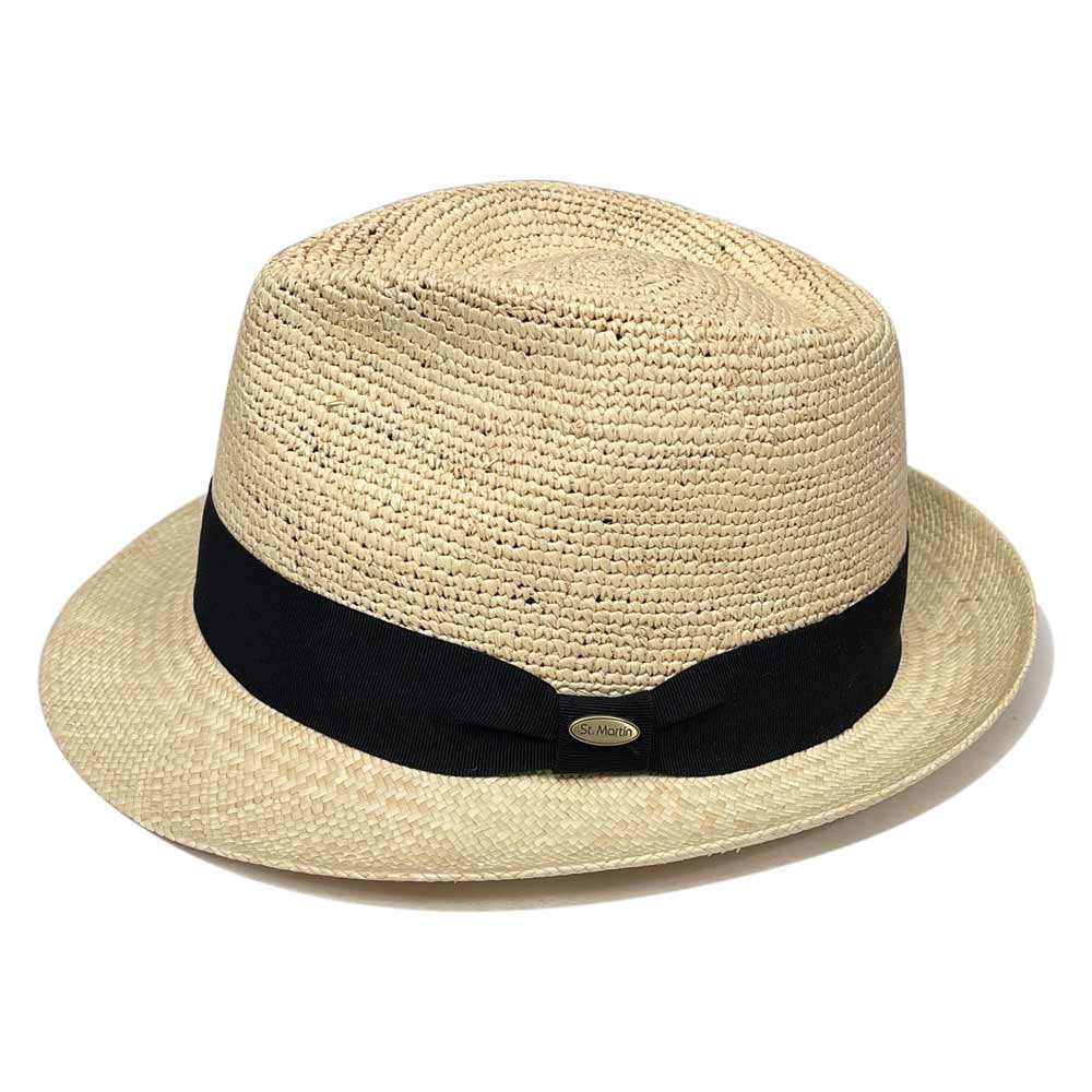 Saint Martin - Crocheted Panama Trilby Fedora