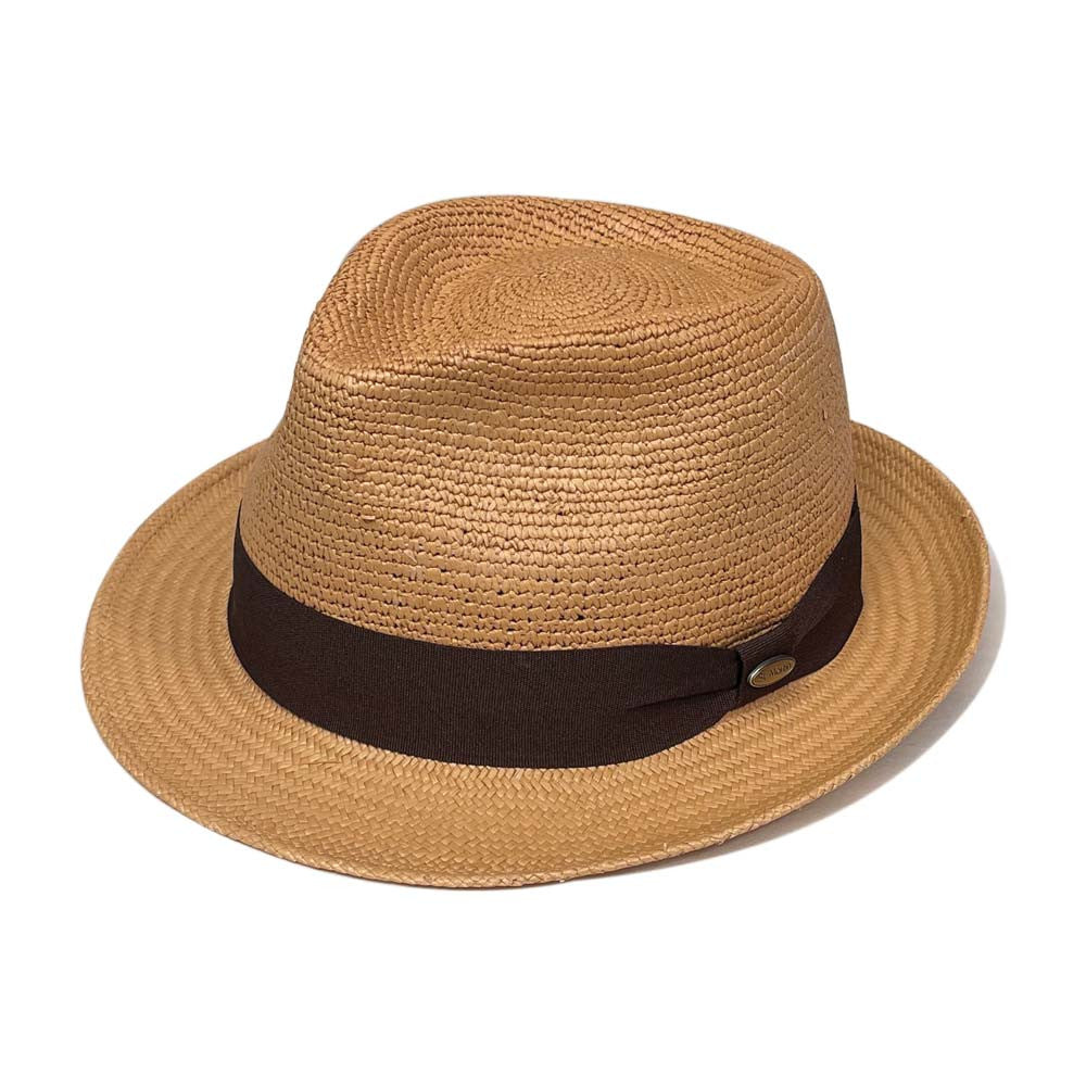 Saint Martin - Crocheted Panama Trilby Fedora