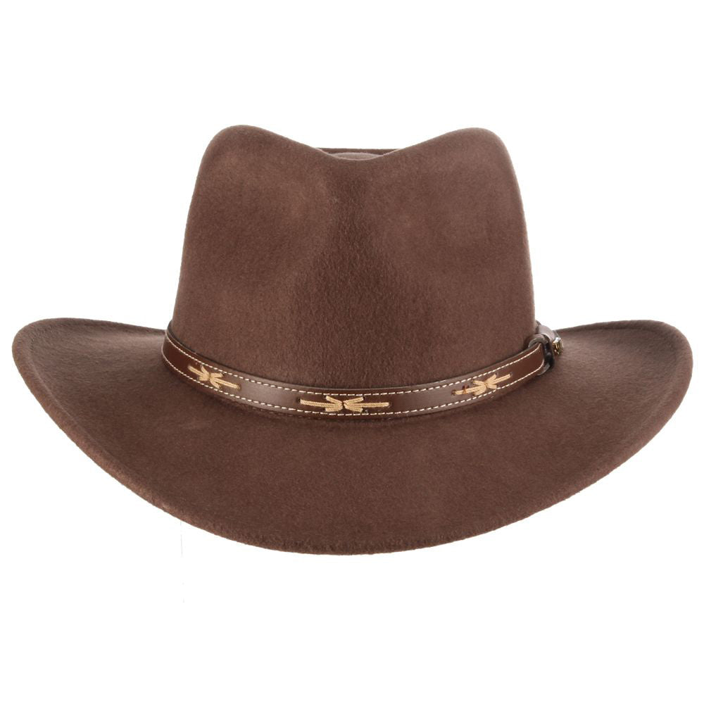 Scala - Crushable Wool Outback Hat