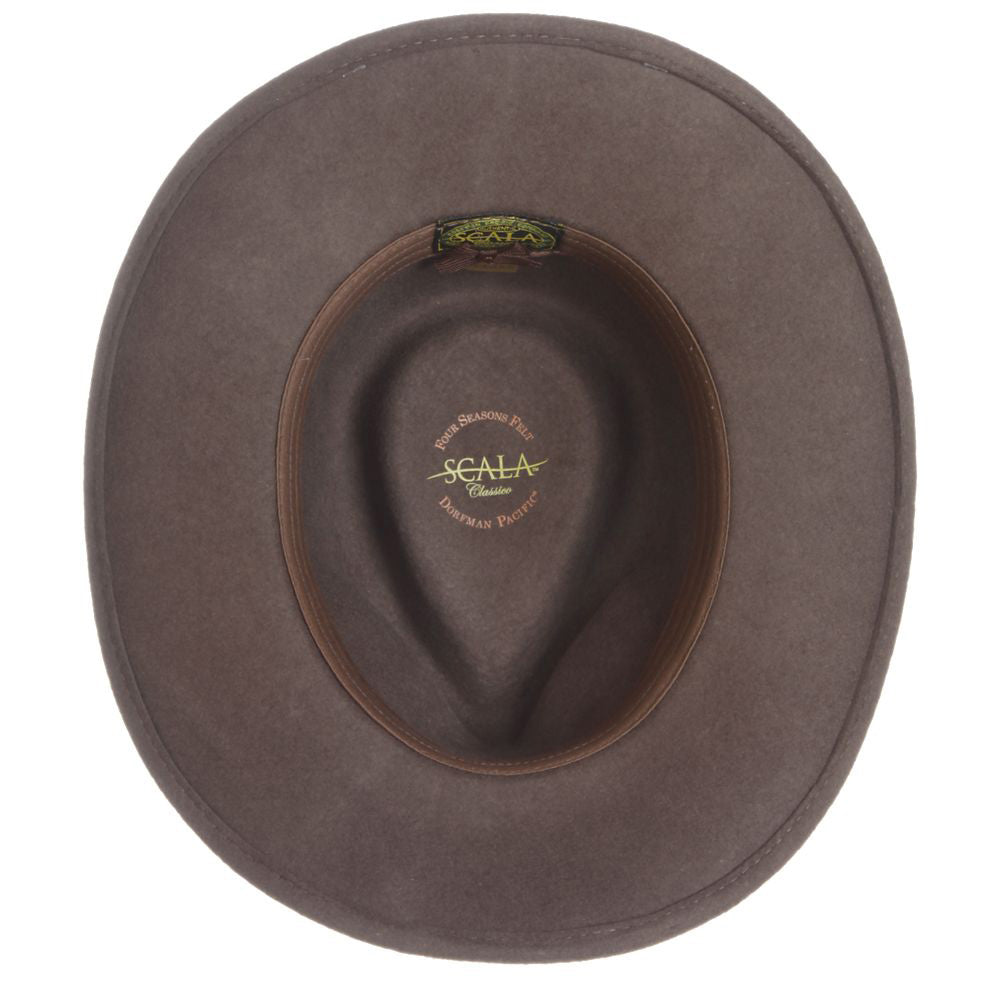 Scala - Crushable Wool Outback Hat