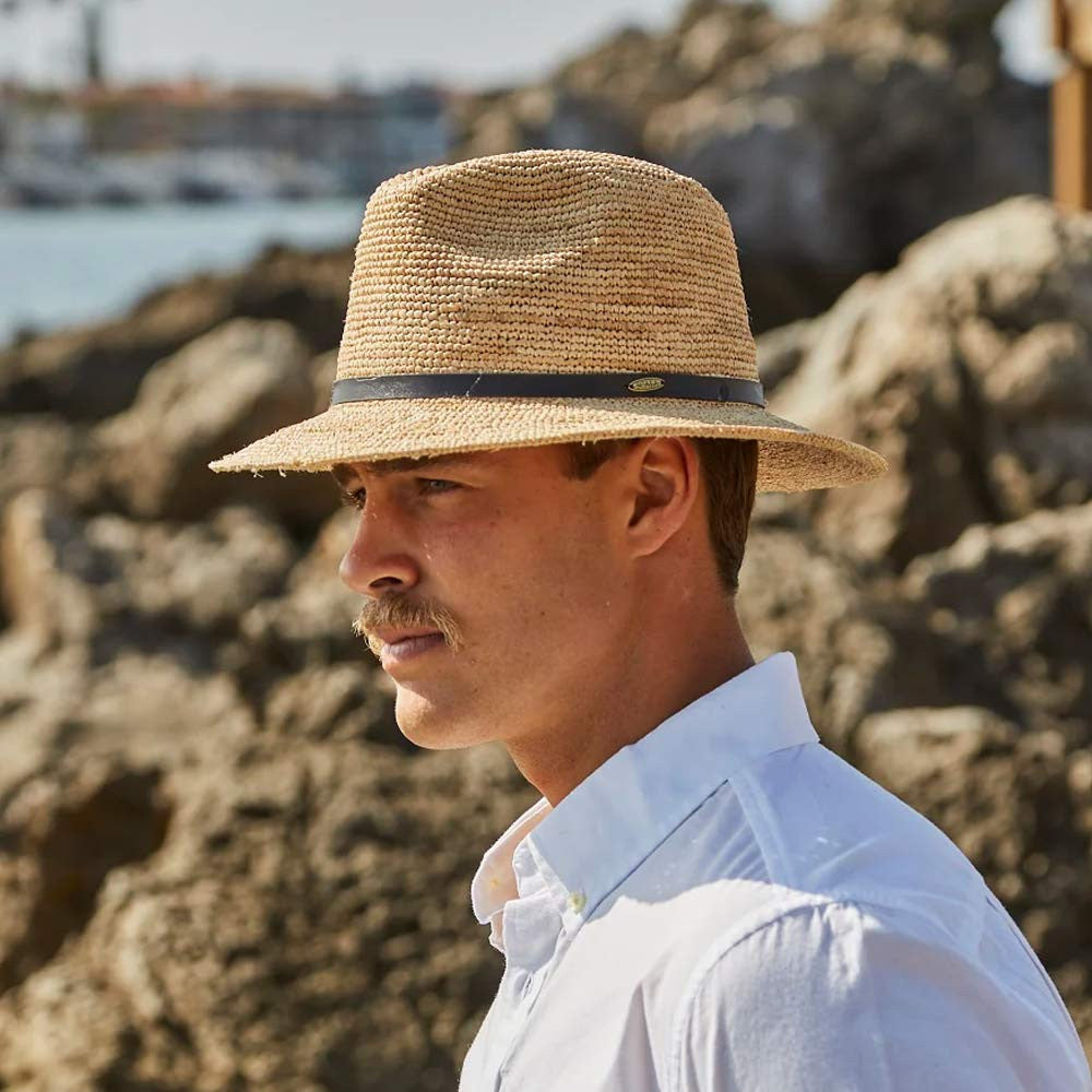 Scala - Raffia Safari Hat